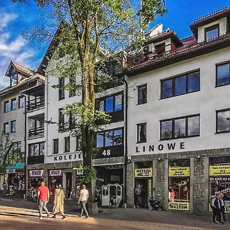 Апартаменты Apartament Z Widokiem Na Krupowki, Krupowki 48 "Budynek Polskich Kolei Linowych" Закопане Экстерьер фото